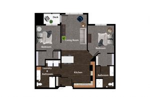Two Bedroom Connex Apartments in St. Michael, MN